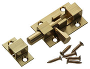 Mack 1013714 - 1 schuifgrendel messing gepolierd a 40 - b 13 mm | 5 stuks - afbeelding 4