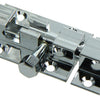 Mack 1013715 - 1 schuifgrendel messing verchroomd a 40 - b 13 mm | 5 stuks