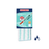 Leifheit picobello s dweildoek allrounder micro duo - 27 cm wisbreedte - turquoise - wit