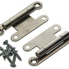 Mack 1013900 - 2 semi verborgen kastscharn. vernikkeld h 66 x b 30 mm | 5 stuks