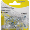 Mack 1014490 - 12 plankdragers transparant ø 5 mm | 5 stuks