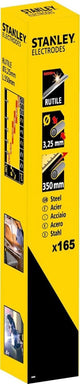 Stanley laselektroden rutiel - 3,25x350mm - 165 st.