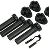 Mack 1014496 - set van 4 sokkelpoten kunststof 150 mm | 10 stuks