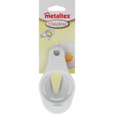 Metaltex eierscheider wit - afbeelding 1