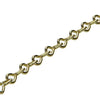 Mack 1013677 - 25m vermessingde ketting si 1,1 6mm | 25 stuks