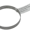 1011668 - 1 spanring inox 12mm 60x80mm | 10 stuks