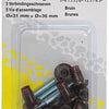 Mack 1013892 - 5 verbindingsschroeven bruin 30-40 mm | 10 stuks