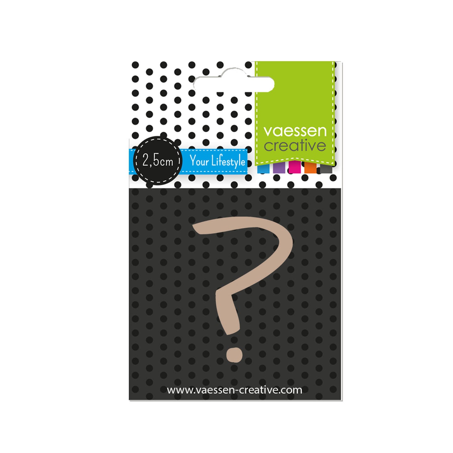 Vaessen creative • houten leesteken 2,5cmx3mm ?