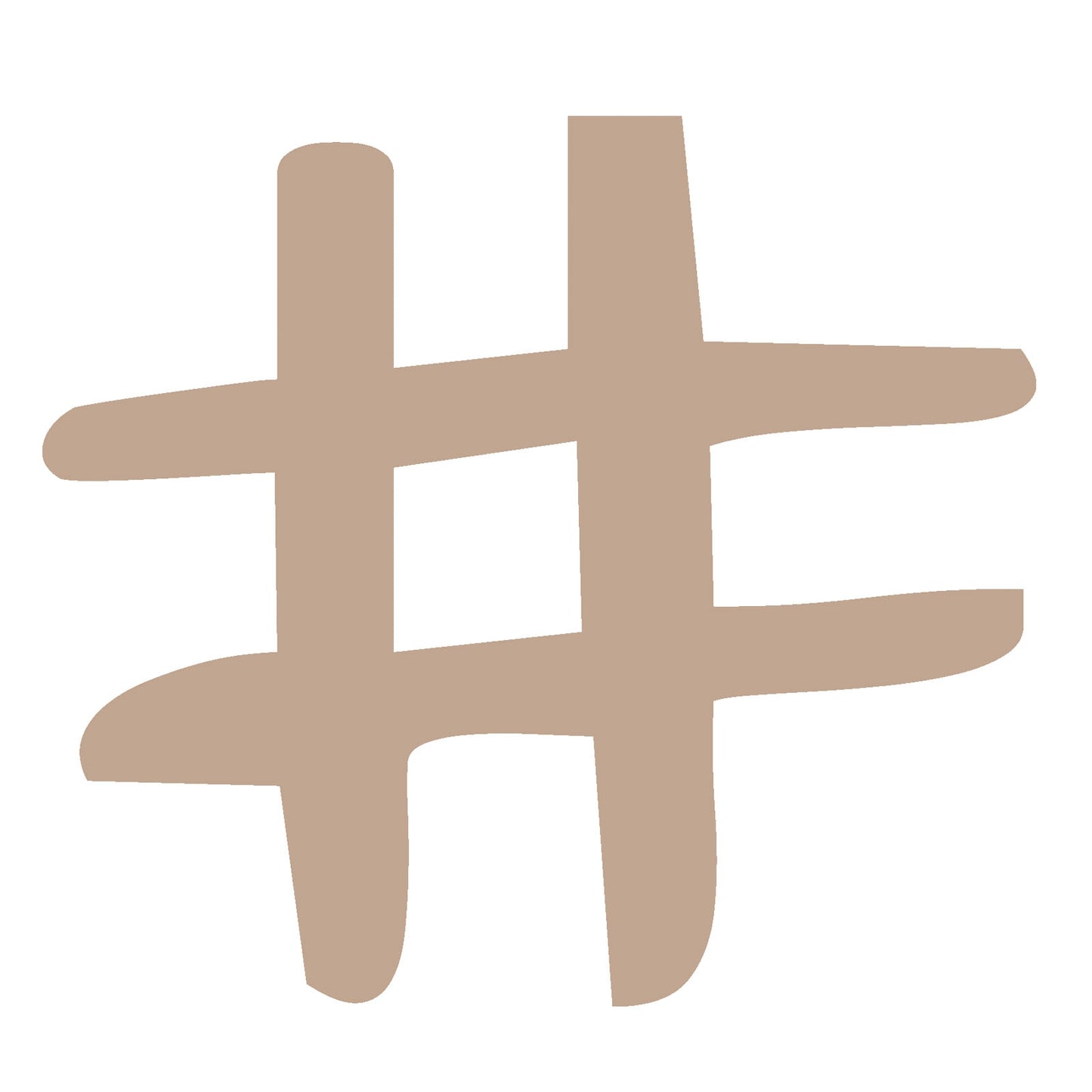 Vaessen creative • houten leesteken 2,5cmx3mm #