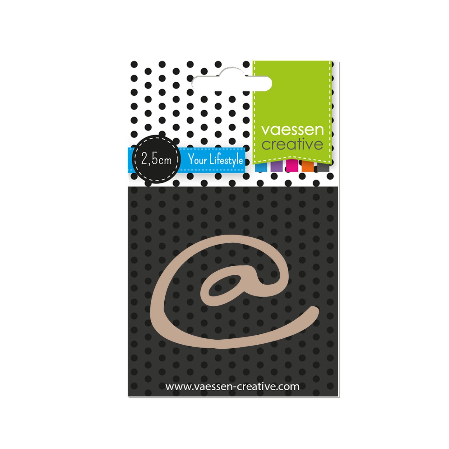 Vaessen creative • houten leesteken 2,5cmx3mm @