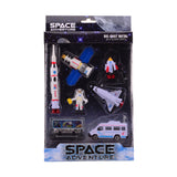Metal space shuttle met externe brandstoftank licht en geluid - afbeelding 1
