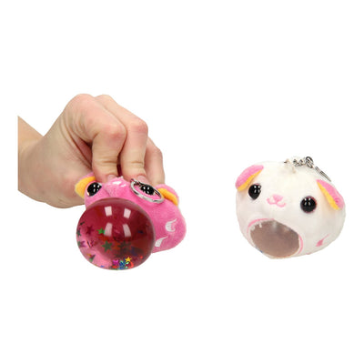 Johntoy squishy sleutelhanger zachte dieren