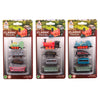 Johntoy diecast locomotief met drie wagons. 3+