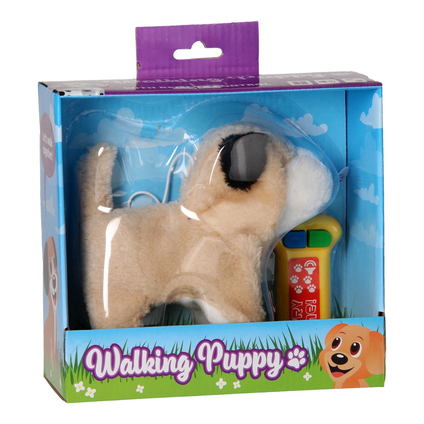 Johntoy wandelende puppy