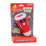 Bike fun led lamp brandweer met sirene - afbeelding 2