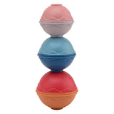 Johntoy john toy happy world bio plastic stapel ballen in doos - afbeelding 2