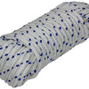 Mack 1013977 - pp gevlochten wit blauw streng8mm 15m | 5 stuks