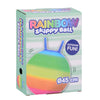 Johntoy outdoor fun regenboog skippybal, 45cm
