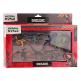 Johntoy animal world - dino speelset 7-delig in doos - afbeelding 2