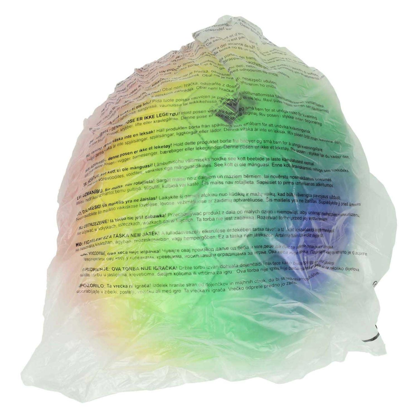 Johntoy regenboog voetbal - 20cm