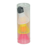Johntoy badminton ploppers 3 stuks in tube assorti - afbeelding 3