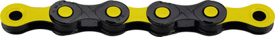 KMC Fietsketting DLC 12 - 126 schakels (Geel Zwart)