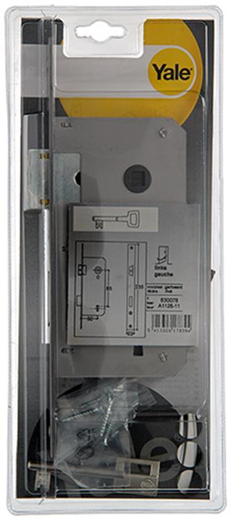 Yale 1019013 - 1 dubbel insteekslot links a1126 50mm | 3 stuks