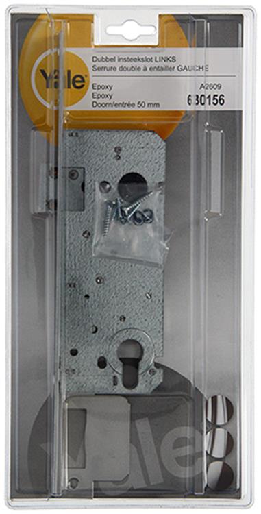 Yale 1019052 - 1 insteekslot z cil.dubbel l a2609 50mm | 3 stuks