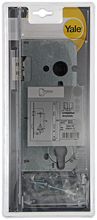 Yale 1019060 - 1 dubb.cil.insteekslot omkeerba2653 55mm | 3 stuks