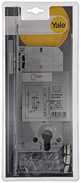 Yale 1019061 - dubb.insteekslot afg.hk.l r a2690 50mm | 3 stuks
