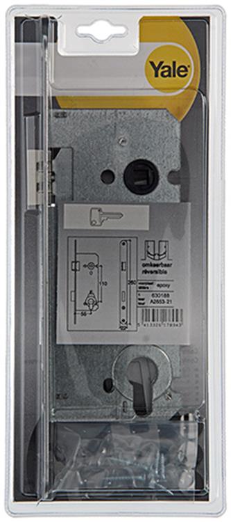 Yale 1019064 - 1 dubb.cil.insteekslot omkb. epoxy a2653-21 55mm | 3 stuks