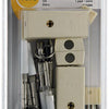 Yale 1019097 - 2 oplegraamsloten,enk. pen,witgelijksl. | 5 stuks