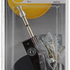 Yale 1019106 - 1 deuroplegslotje, met pin, bruin | 2 stuks