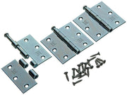Yale 1019130 - 3 zware scharnieren losse pen verzinkt 3x3 inch | 5 stuks - afbeelding 1