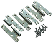 Yale 1019135 - 3 stalen paumellen verzinkt links 110x60mm | 5 stuks - afbeelding 2