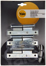 Yale 1019136 - 3 stalen paumellen verzinkt rechts 110x60mm | 5 stuks - afbeelding 3