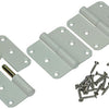 Yale 1019140 - 3 paumellen alu wit afger.hoeklinks 80x80mm | 5 stuks