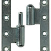 Yale 1019142 - 3 zware paumel.verz.rechte hoek links 110x70mm | 5 stuks