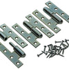 Yale 1019142 - 3 zware paumel.verz.rechte hoek links 110x70mm | 5 stuks