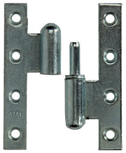 Yale 1019143 - 3 zware paumell.verz.rechte hoek rechts 110x70mm | 5 stuks - afbeelding 1
