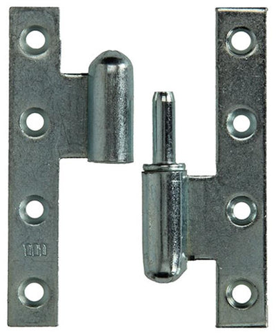 Yale 1019143 - 3 zware paumell.verz.rechte hoek rechts 110x70mm | 5 stuks