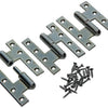Yale 1019149 - 3 zware paumel.verz.rechte hoek links 110x80mm | 5 stuks