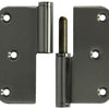 Yale 1019162 - 3 paumellen inox, afger.hoekenrechts 80x80mm | 5 stuks