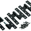Yale 1019164 - 3 zware paumellen zwart geplast.rechts 110x80mm | 5 stuks