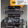 Yale 1019164 - 3 zware paumellen zwart geplast.rechts 110x80mm | 5 stuks