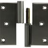 Yale 1019167 - 1 roestvrij stalen paumel rechts met rechte hoek 80 x 82 | 5 stuks