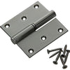 Yale 1019167 - 1 roestvrij stalen paumel rechts met rechte hoek 80 x 82 | 5 stuks