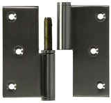 Yale 1019168 - 1 roestvrij stalen paumel links met rechte hoek 80 x 82 | 5 stuks - afbeelding 4