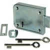Yale 1019172 - 1 oplegkelderslot verz.l r 70mm | 3 stuks