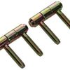 Mack 1019176 - 2 raaminboorpaumellen gebichromateerd 13x48mm | 5 stuks